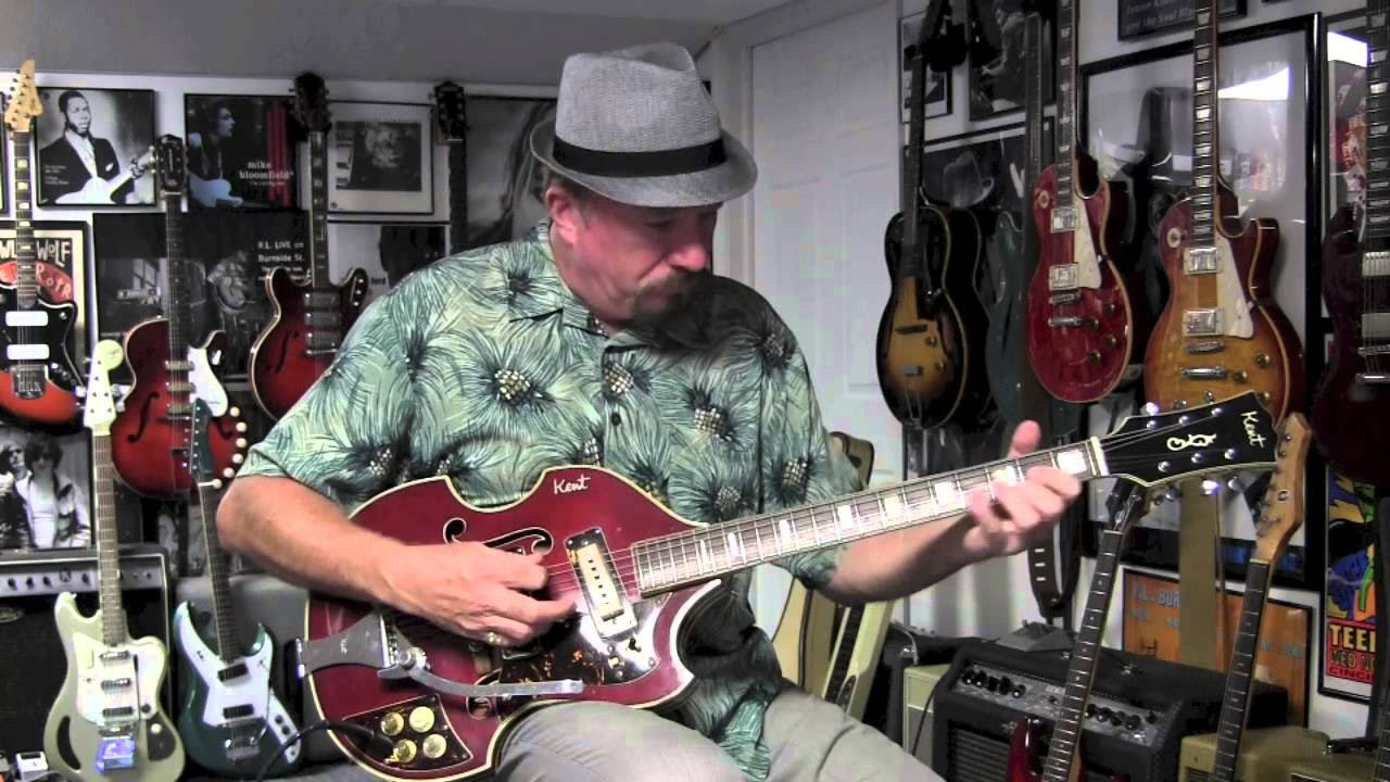 1967 Kent 834 Electric Guitar Demo - YouTube