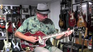ギター Kent 1967 Kent 834 Electric Guitar Demo - YouTube