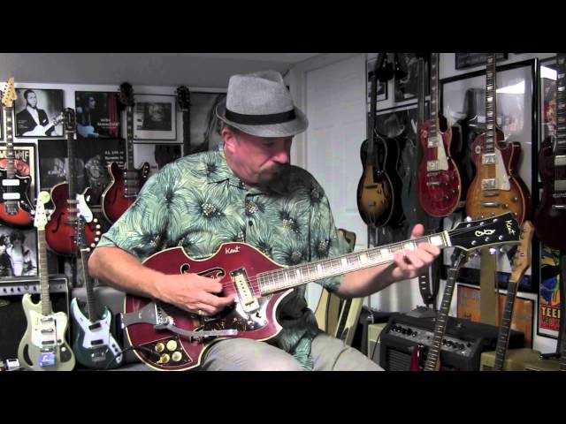 1967 Kent 834 Electric Guitar Demo - YouTube