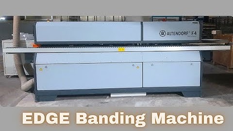 How to set up and operate an edge banding machine | automation engineering #engineering