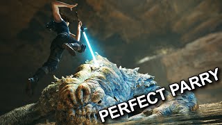 Grandmaster No Damage Rancor - Star Wars Jedi: Survivor (PS5 4K 60FPS)