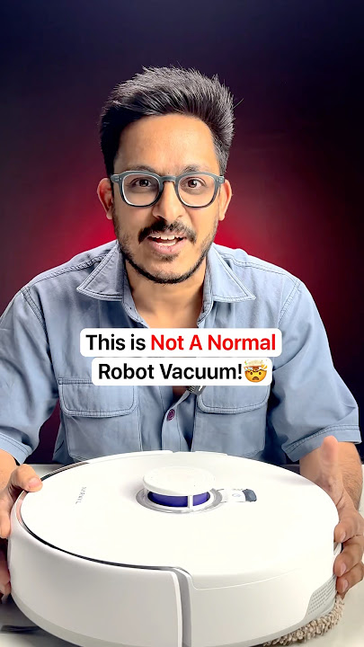 This Robot Vacuum Is From The Future!