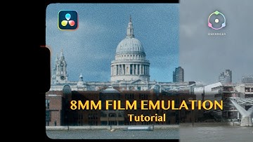 8mm film emulation - Davinci Resolve Tutorial (Dehancer)