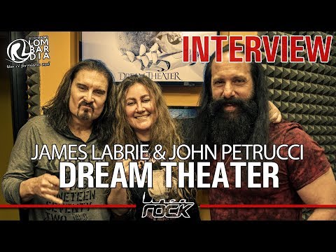 DREAM THEATER - James LaBrie & John Petrucci interview @Linea Rock 2019 by Barbara Caserta