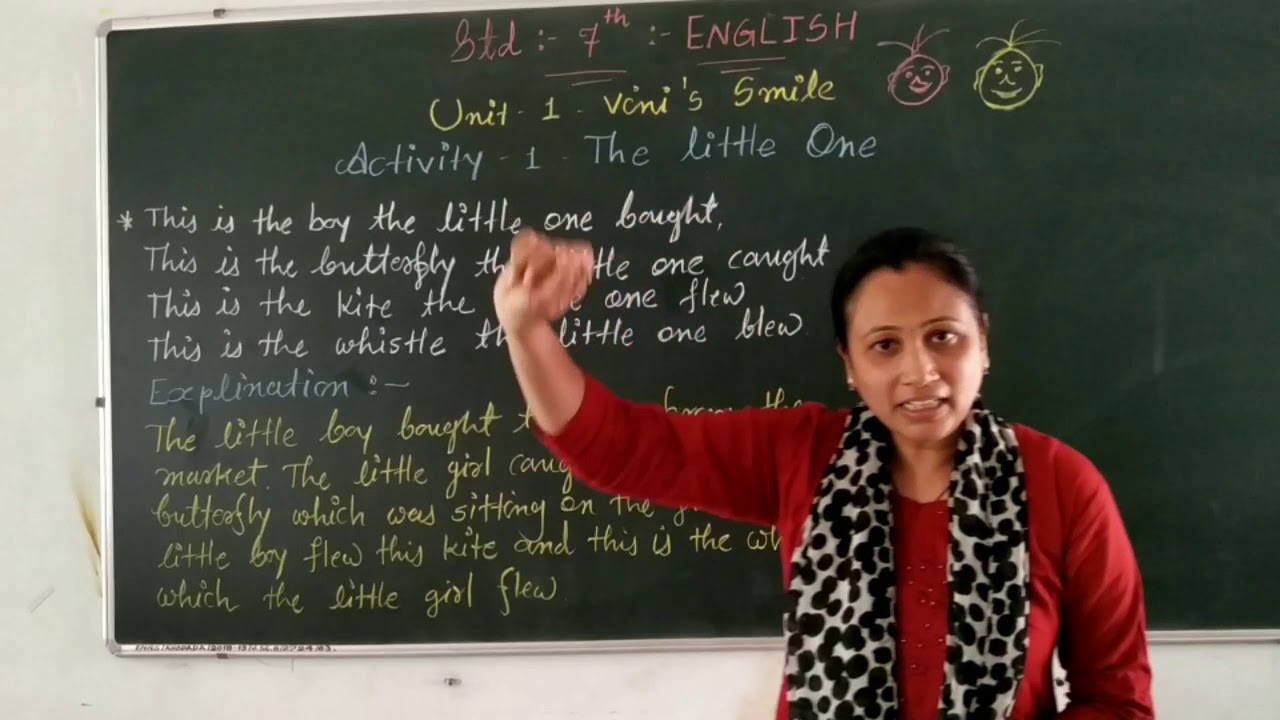 Lecture 2 English 7th Unit 1 - YouTube