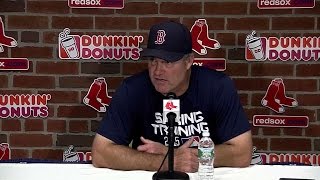 CWS@BOS: Farrell on Wright's outing in 8-2 win