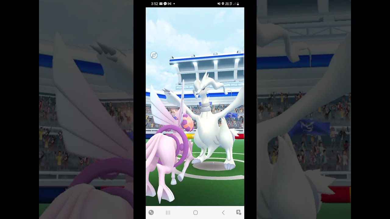 Pokemon Go: Reshiram Raid 1