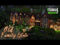 Старое родовое поместье🔮│Строительство│Old Family Estate│SpeedBuild│NO CC [The Sims 4 Paranormal]