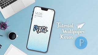 Tutorial membuat wallpaper keren di android part 14 || TUTORIAL PIXELLAB screenshot 5