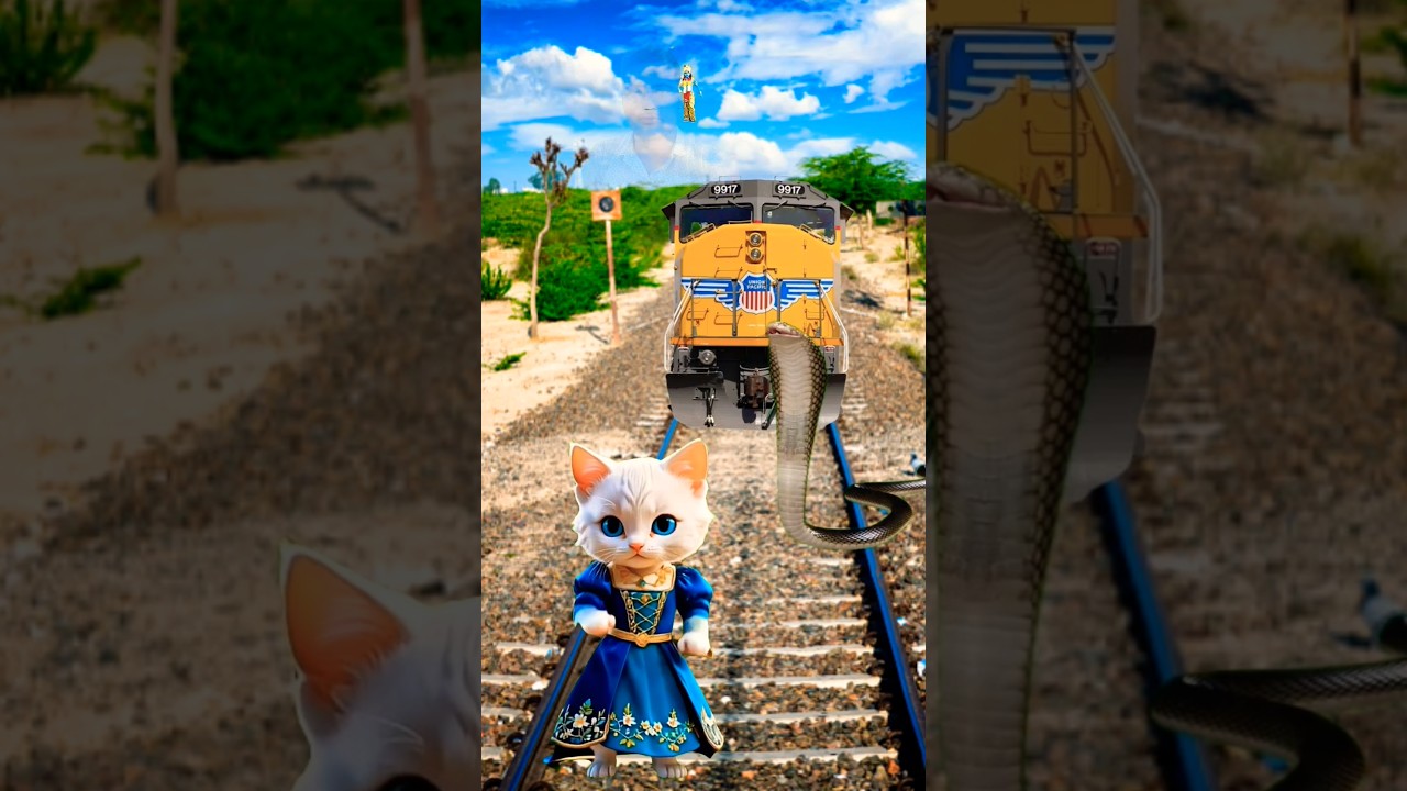 cute doll dancing & danger snake 🐍 