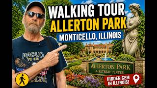 Walking Allerton Park | Hidden Gardens, Statues & Trails in Monticello, Illinois 🌳