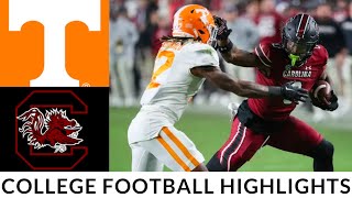 #5 Tennessee vs South Carolina Highlights | Week 12 College Football | 2022 College Football Top 25