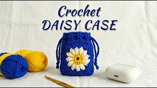 🎧 Crochet Earphone Pouch | Easy Beginner Tutorial ✨
