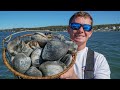 JUMBO Clams- Catch Clean Cook! (New England Clam Chowder)