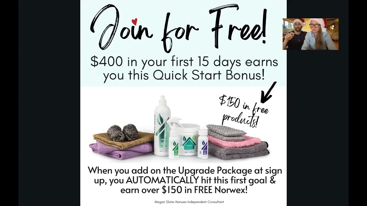 🎄 NORWEX Join for FREE! Until Dec 15th!🎄