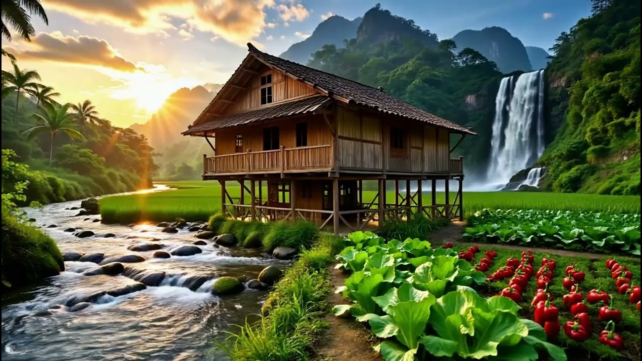 Calm Your Mind & Release Stress with Deep Green Nature Healing Sounds