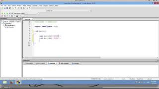 Array 1 dimensi dan 2 dimensi dalam C++