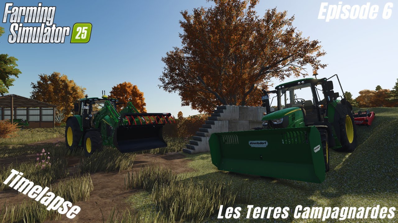 SILOS COMPACTION, WHEAT SALE AND START OF LIME SPREADING. LES TERRES CAMPAGNADRES