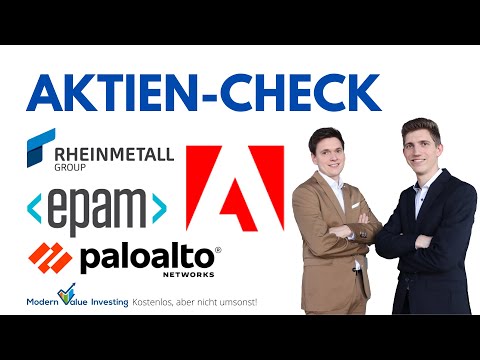 Rheinmetall / EPAM kaufen? Adobe und Palo Alto Networks im Check!