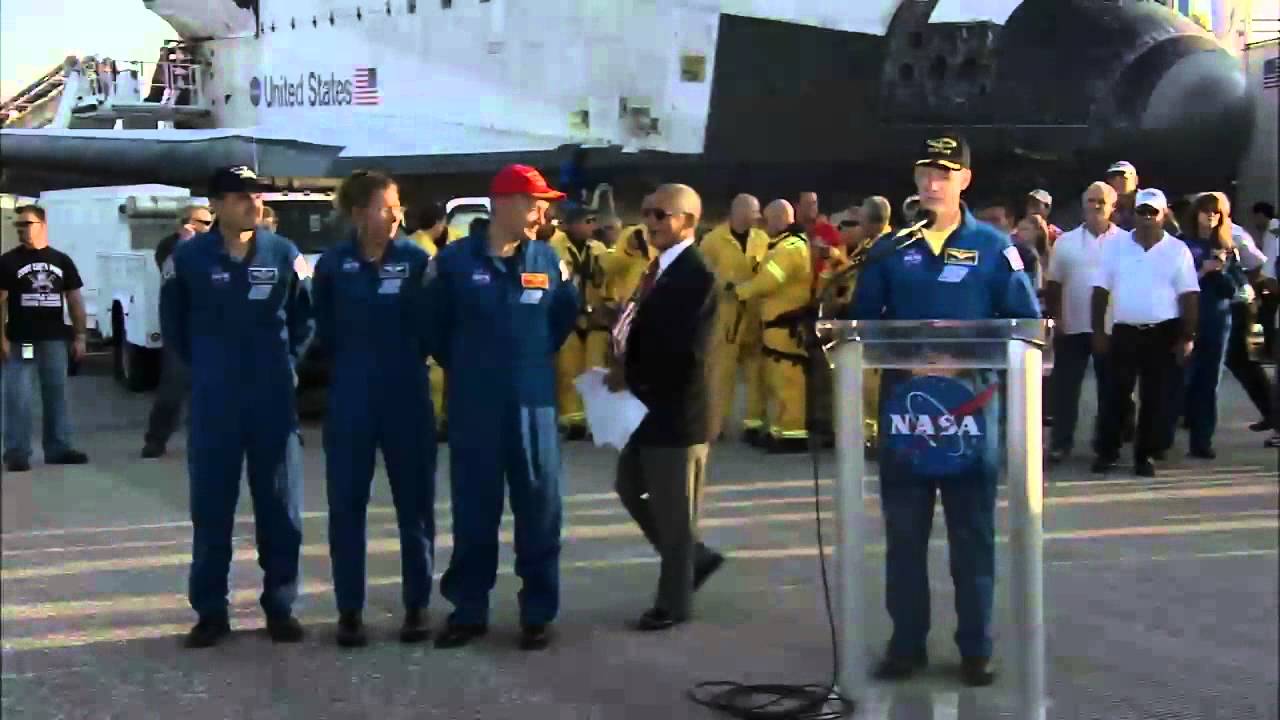 STS-135 Landing: Runway Remarks