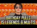 15x BIRTHDAY LEGEND TICKETS & MULTI PULLS | One Piece Treasure Cruise | ワンピース (トレクル)