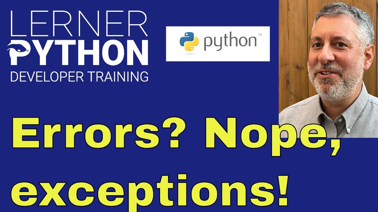 Python Exceptions: An Introduction – PyBloggers