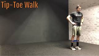 How-To: Banded Tip Toe Walk