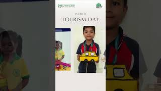🌏 Little Explorers, Big Ideas | World Tourism Day by Gyanasthali School | Student Creativity 2025