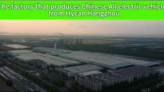 Chinese car brand Hycan's factory in Hangzhou