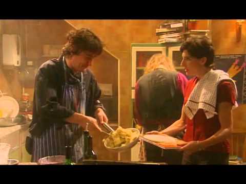 Cooking with Bernard Black and Manny