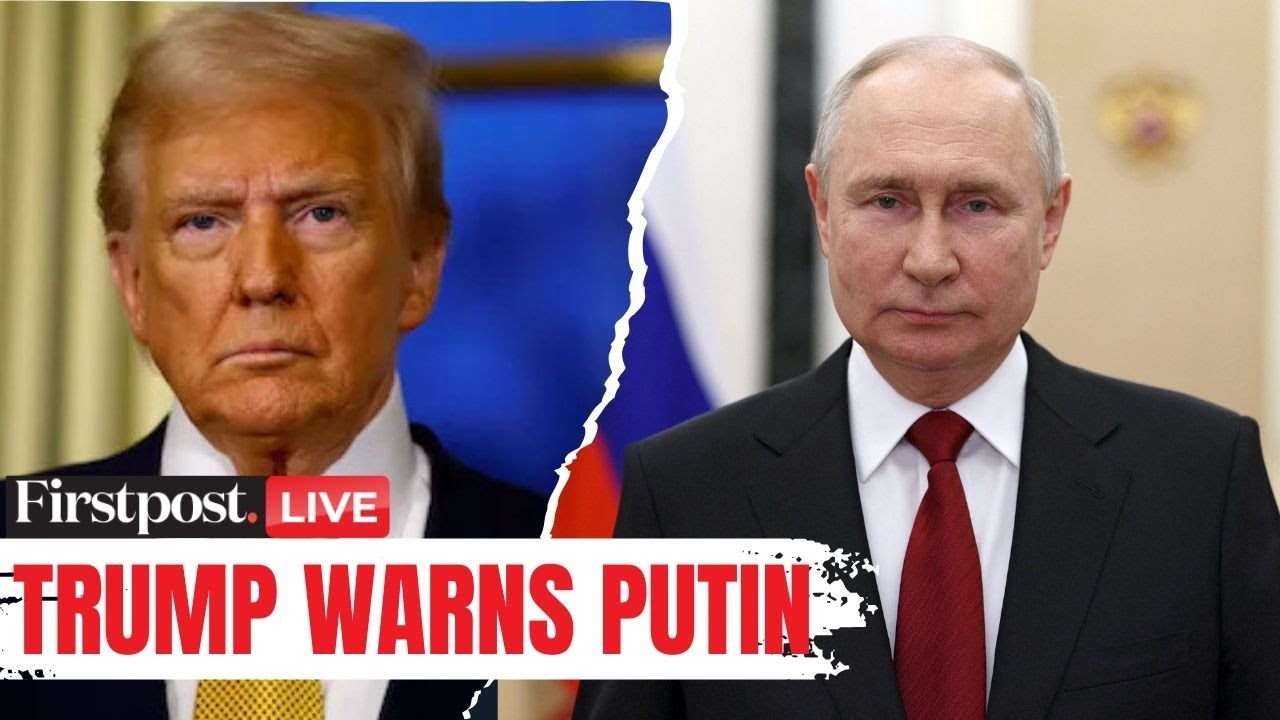 Trump LIVE | End "Ridiculous War" or Face Sanctions: Trump to Putin ...