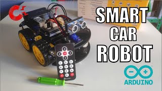 ROBOT ESQUIVA OBSTACULOS I SEGUIDOR DE LÍNEA con ARDUINO | Elegoo Smart car robot DIY