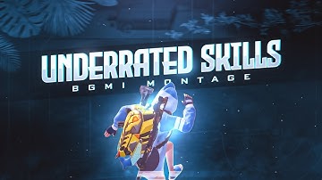 UNDERRATED SKILLS | BGMI MONTAGE | SAMSUNG A3,A5,A6,A7,J2,J5,J7,S5,S6,S7,S9,A10,A20,A30,A50,A70