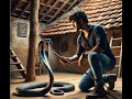 Massive King Cobra Rescued - Maland #kingcobra #cobra