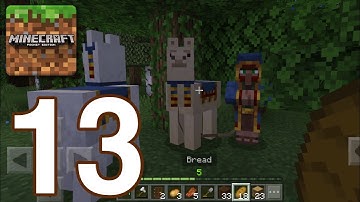 Minecraft: Pocket Edition Part 13 - Gameplay Walkthrough - Wandering Trader(Android,iOS)