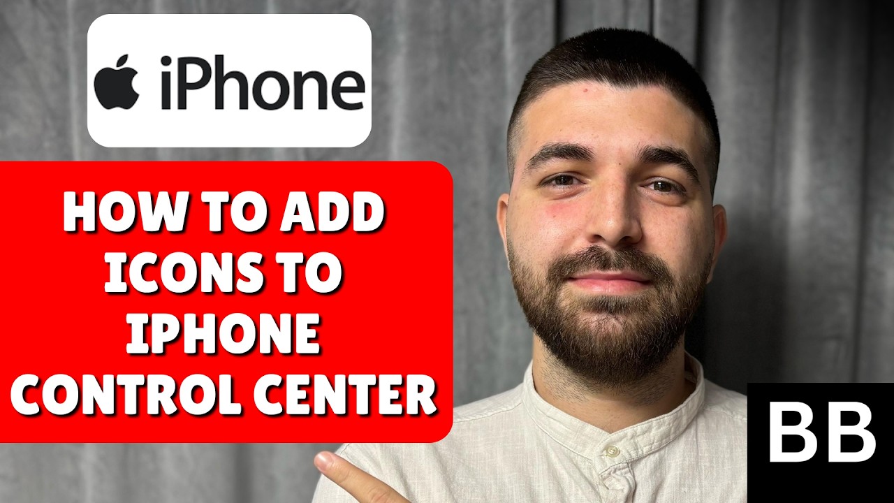 How To Add/Put Icons To Iphone Control Center - YouTube
