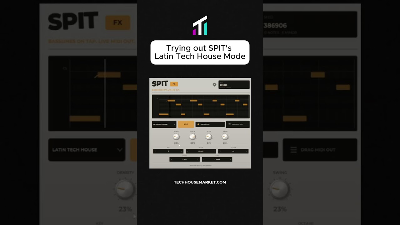 Obejrzyj How long do you usually spend on a bassline? SPIT does it in one click. House and tech house, in you w YouTube Obejrzyj How long do you usually spend on a bassline? SPIT does it in one click. House and tech house, in you w YouTube