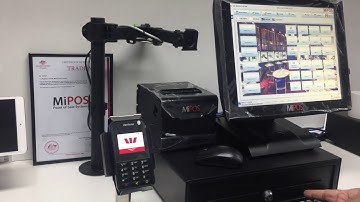 MiPOS Systems - EFTPOS Integration with Westpac Presto Smart e355 #mipos #miposfeatures #miposdemo