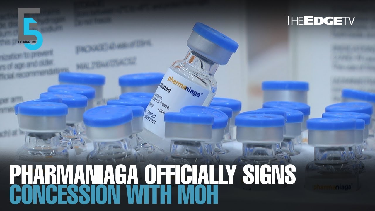 Moh Sign EVENING 5: Pharmaniaga signs seven-year concession with MOH - YouTube