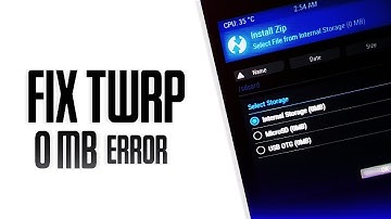 FIX Internal Storage 0MB Problem  - Fix Unable To Mount System - Internal Storage 0mb Twrp 🔥🔥🔥