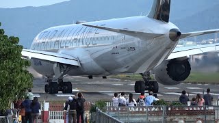 40min 看飛機起降 近距離特寫｜臺北松山機場 Plane Spotting TSA/RCSS