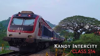 Kandy Intercity Express Passing Getambe | Class S14 | Train No 1029