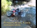 Caida moto bmw 650 gs