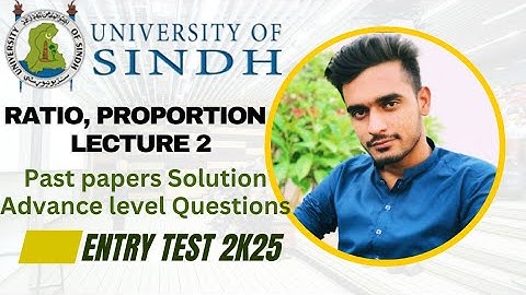 Ratio and proportion Lecture 2//Tricks//University of Entry Test 2k25//Mathematics and IQ questions
