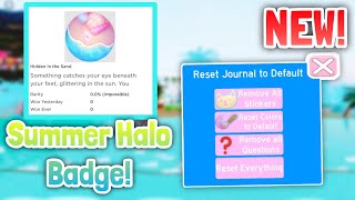 SUMMER HALO 2020 BADGE! NEW HAIR COLORS And MORE! Royale High Update