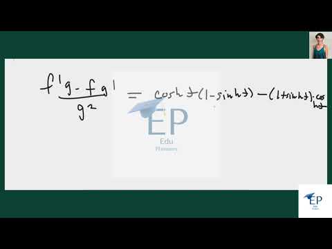 [Math] find-the-derivative-simplify-where-possible-ft-frac-1-sinh-t1-sinh-t