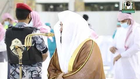 تلاوة خاشعة لسورتي الطارق وخواتيم الفجر مغرب 3 ذو القعدة 1442 للشيخ #عبدالرحمن_السديس