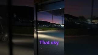 sunset feels #short #shorts #sunset #beautiful #sky #youtube #subscribe #sub #nofilter #epic #wow