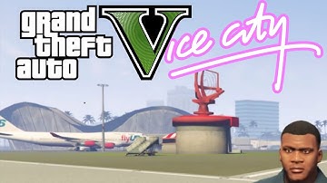 HOW BIG IS THE MAP in the GTA V Vice City mod? Walk Across the Map