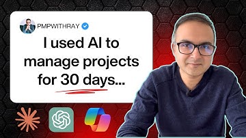 I USED AI to manage my PROJECTS for 30 days - Here